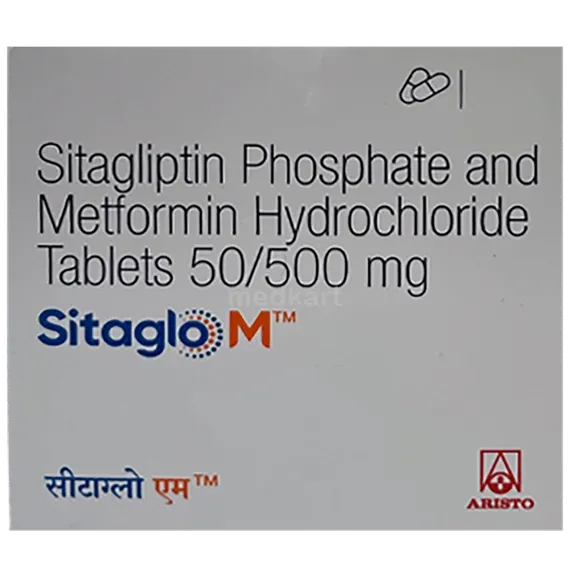 sitaglo m tablet 10's